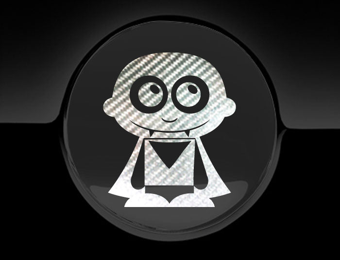 Adorable Vampire Fuel Cap Car Sticker