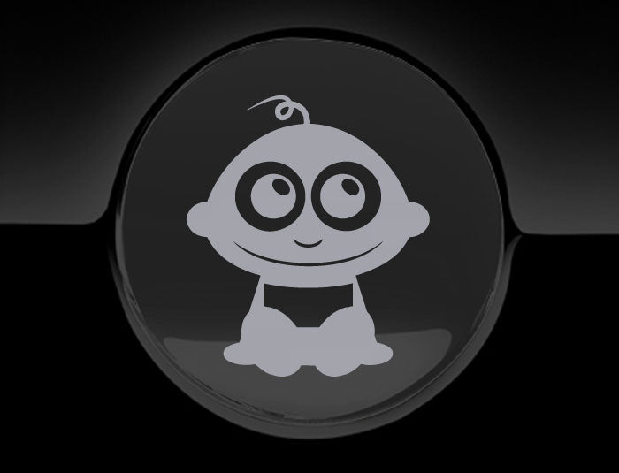 Adorable Baby Fuel Cap Car Sticker