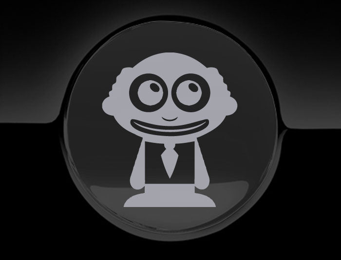 Adorable Grandpa Fuel Cap Car Sticker