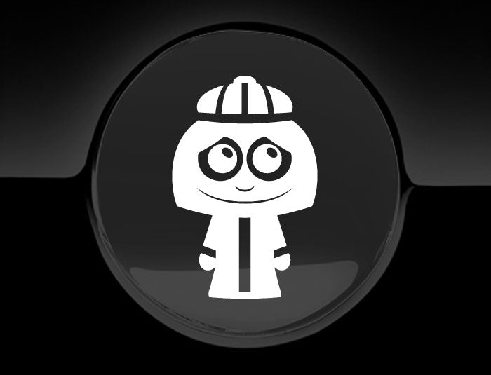 Adorable Queen Fuel Cap Car Sticker