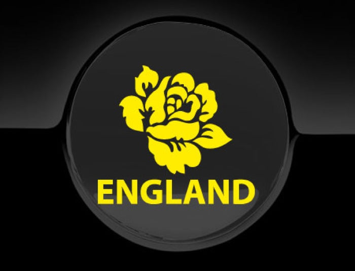 Rose Of England Fuel Cap Cover Car Sticker