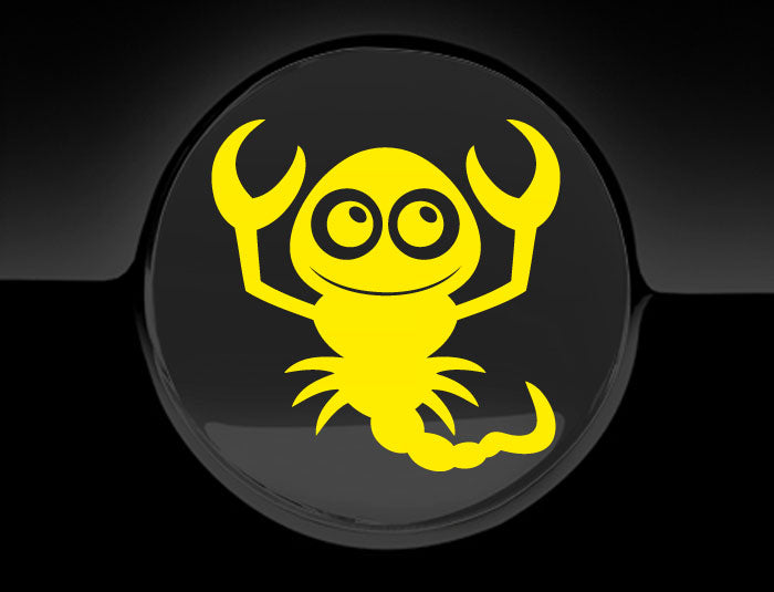 Adorable Scorpion Fuel Cap Car Sticker