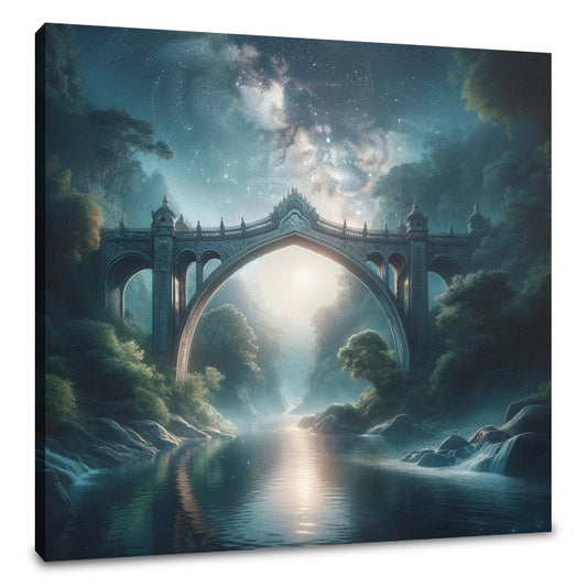 Galactic Bridge Canvas