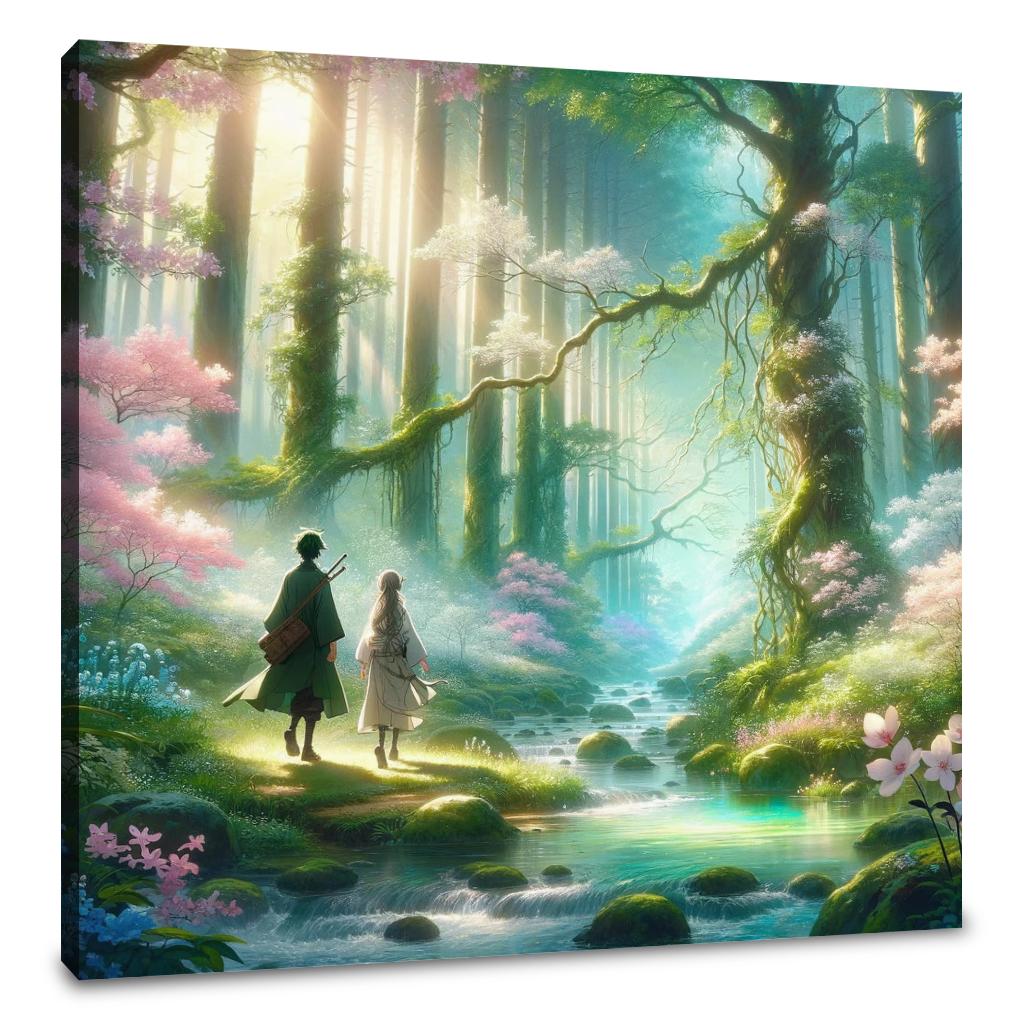 Enchanted Forest Journey Canvas