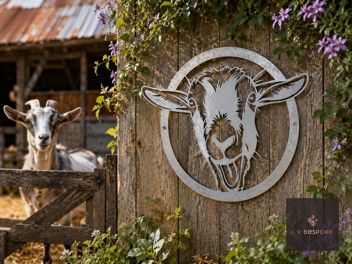 Farmyard Animal Garden Wall Art