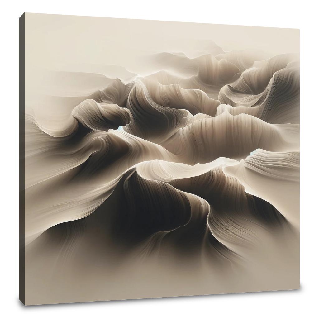 Sands of Solitude Canvas