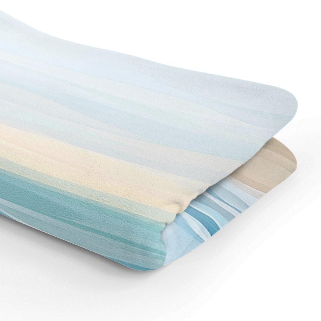 Tranquil Beach Waves Blanket