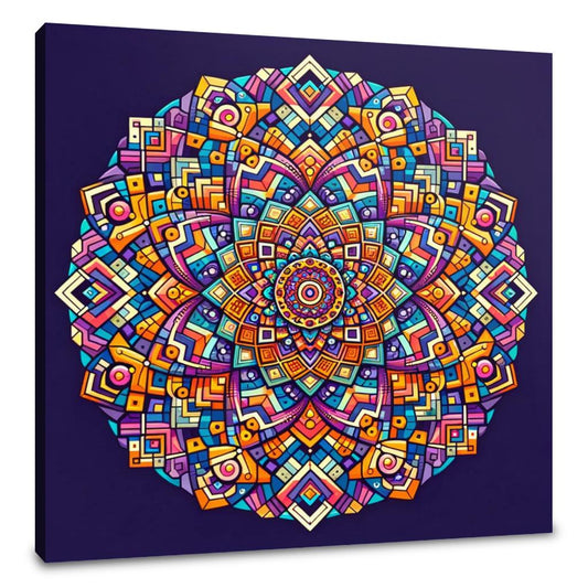 Vibrant Precision Canvas