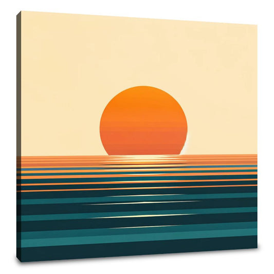 Minimalist Horizon Canvas