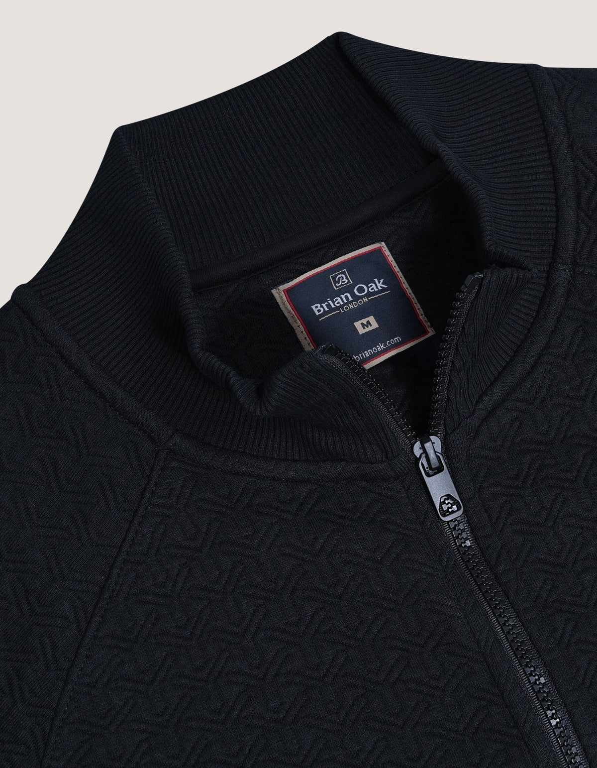 Black Full Zip Fleece Jacket