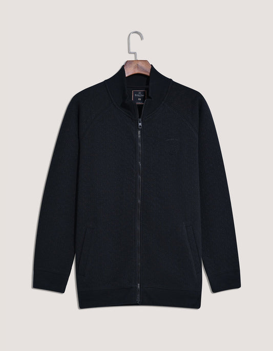 Black Full Zip Fleece Jacket