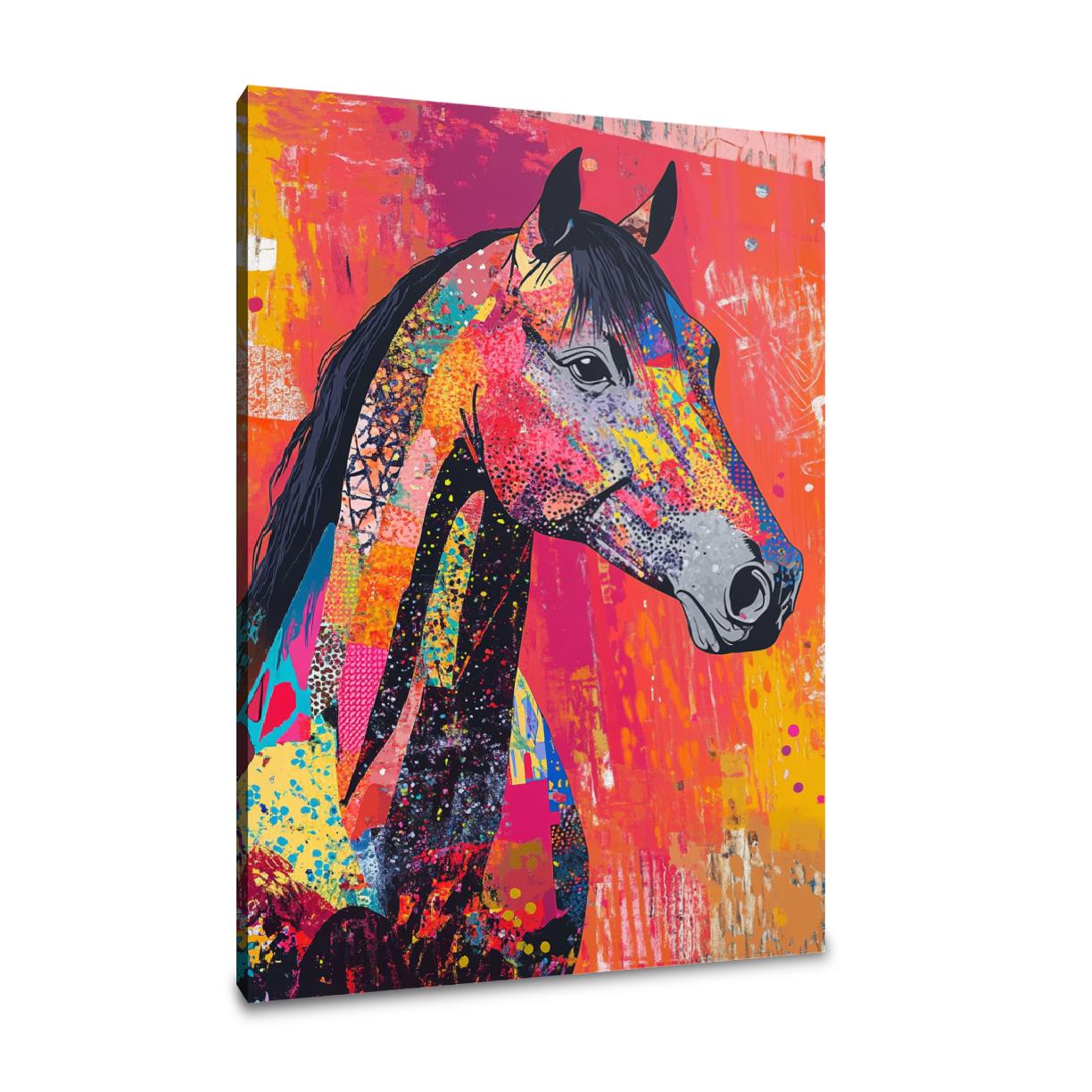 Majestic Equine Pop Canvas