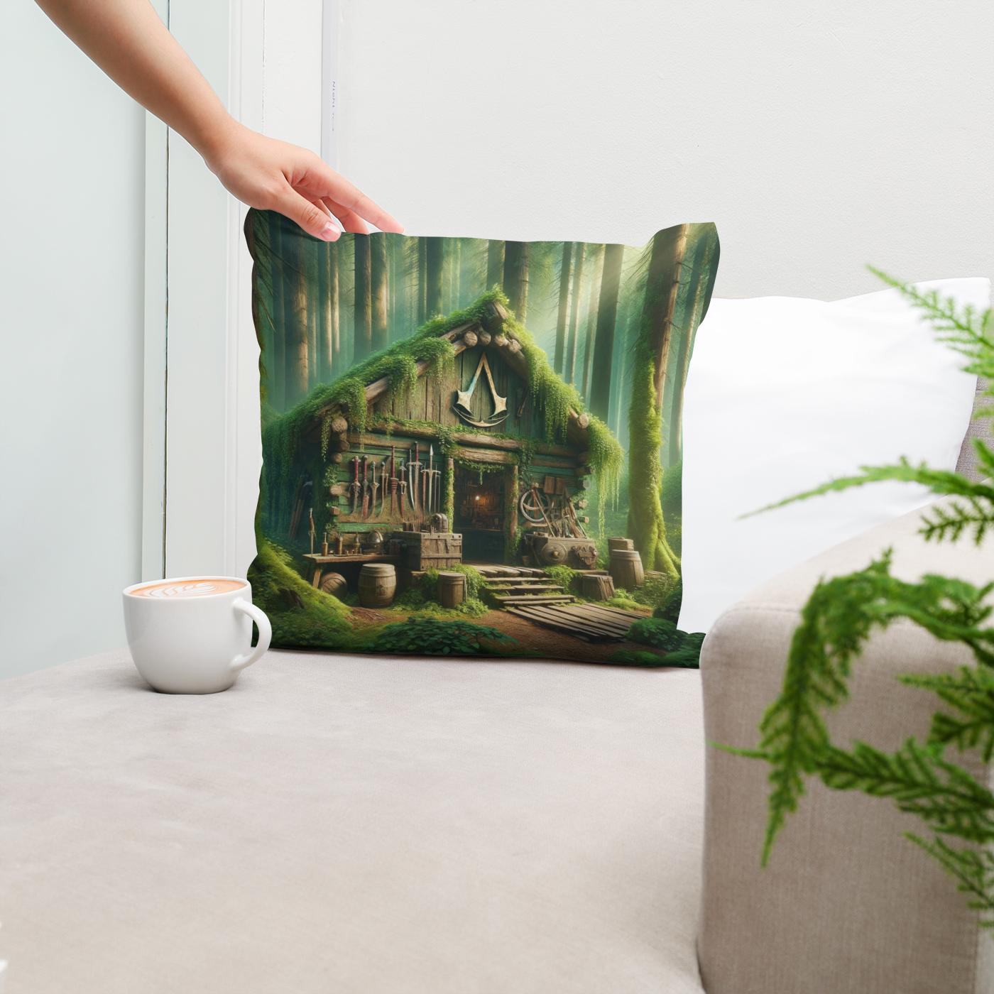 Forest Assassin Cotton Cushion