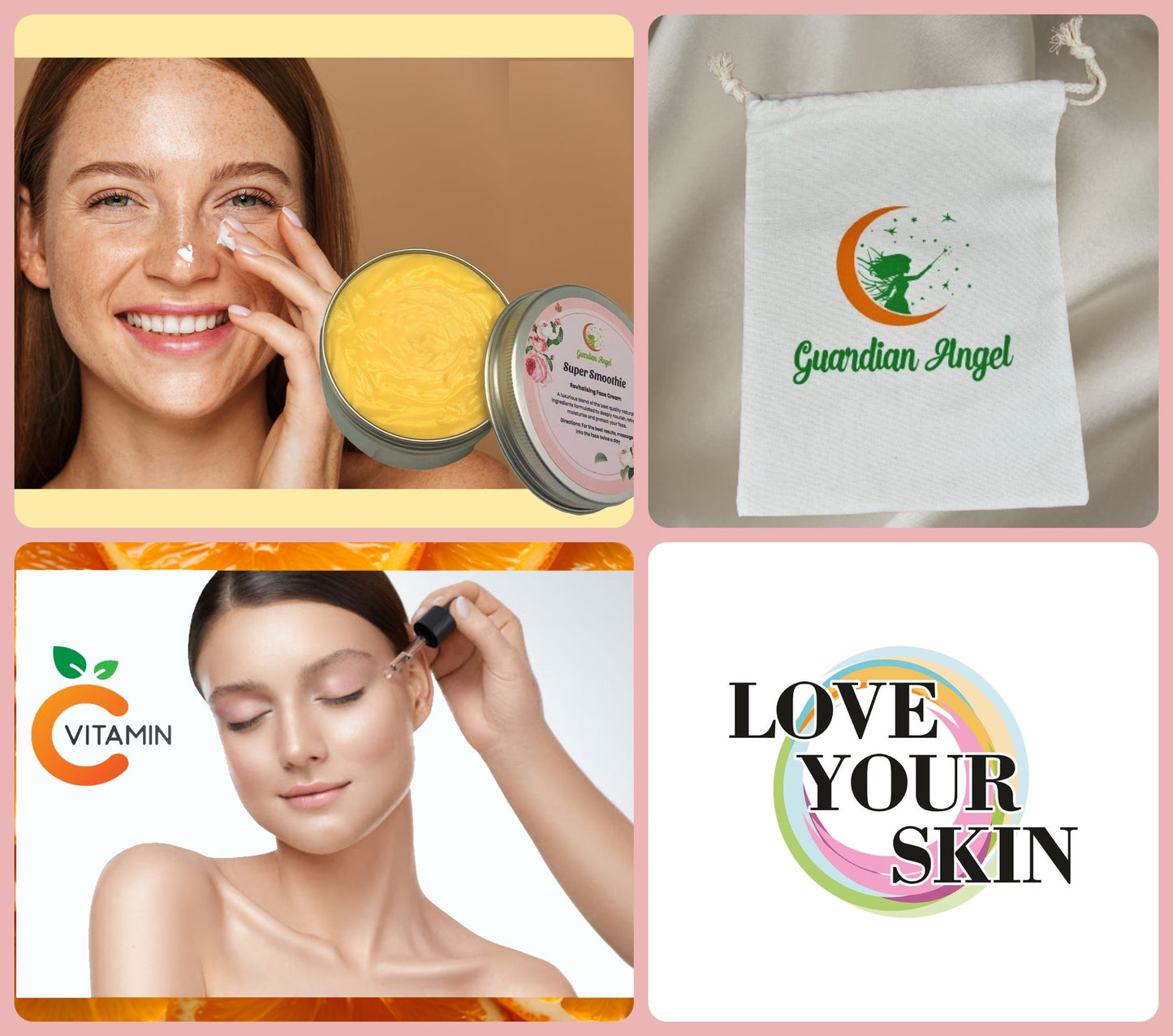 FACE CARE BIG GIFT SET - Vitamin C Serum 50ml & Super Smoothie 100ml