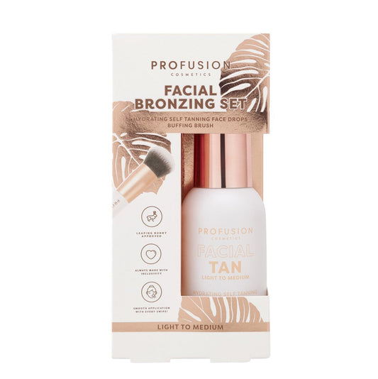 FACIAL BRONZING SET | LIGHT TO MEDIUM