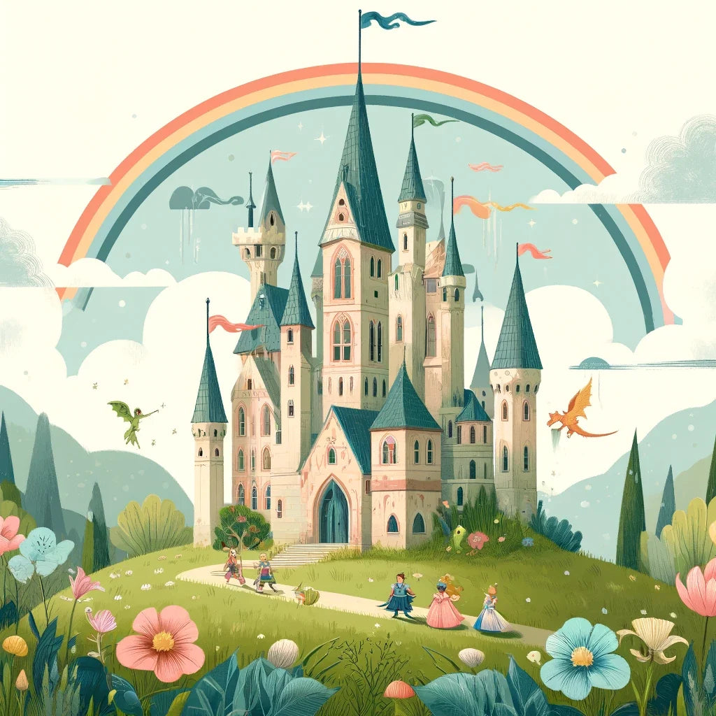 Fairy Tale Castle Canvas