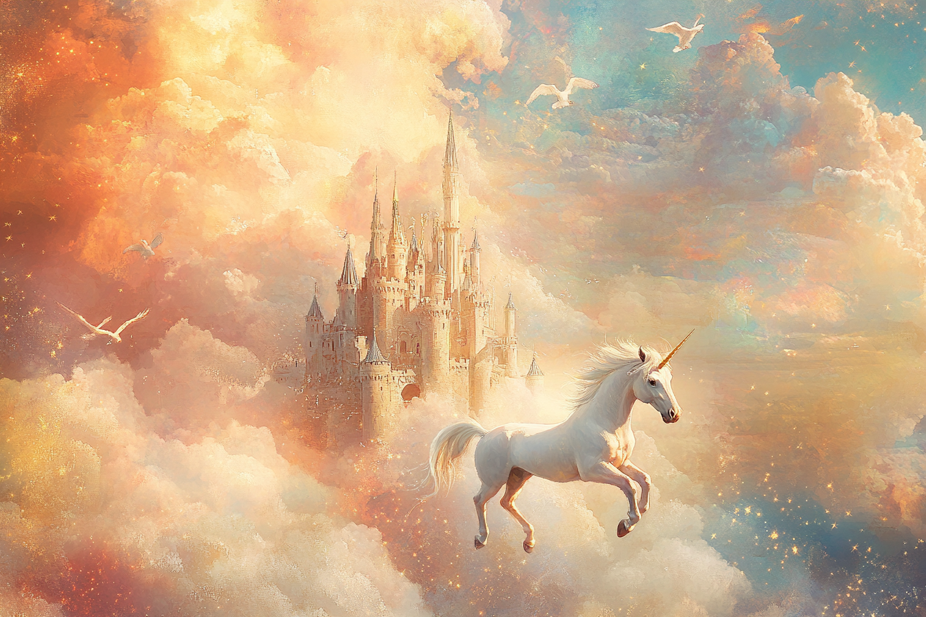 Fantasy Castle Dream Blanket