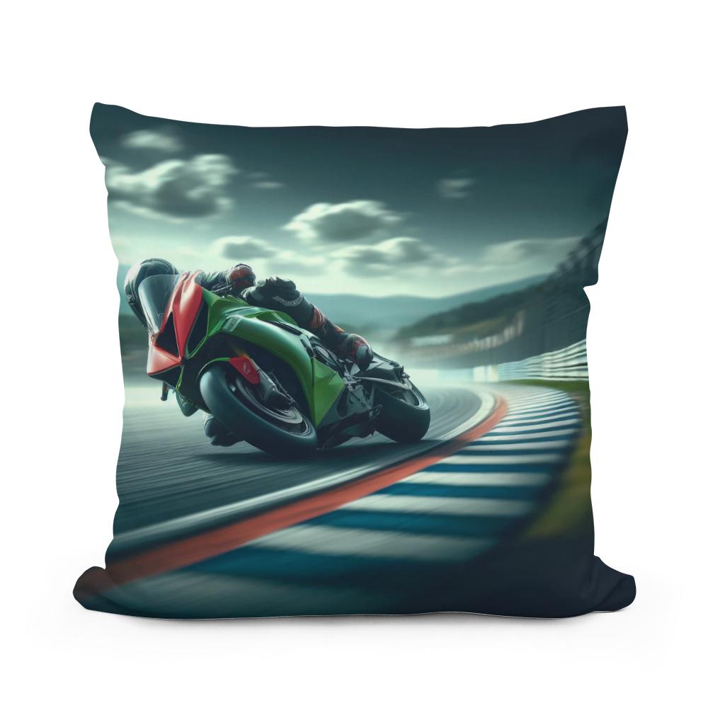 Racetrack Rush Cotton Cushion