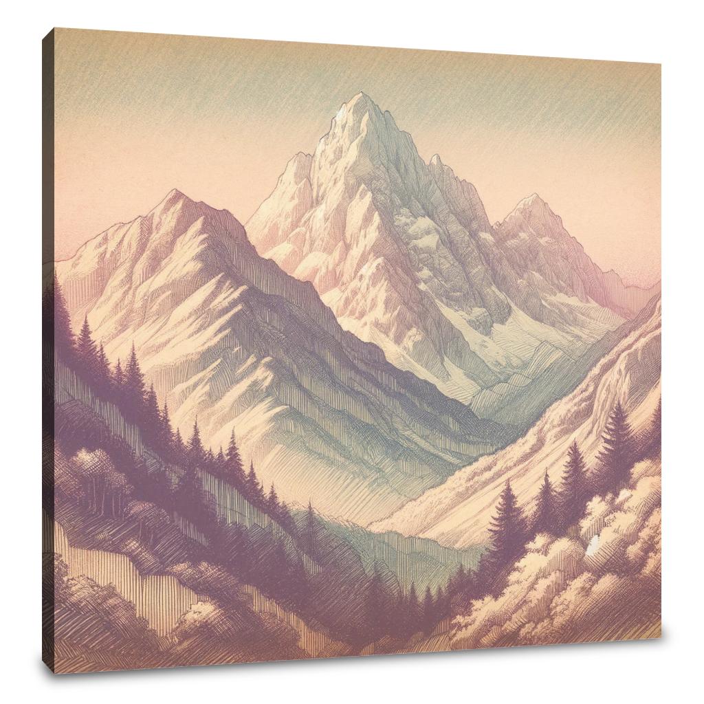 Triglav Dawn Canvas