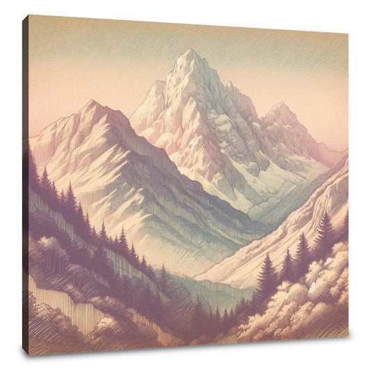 Triglav Dawn Canvas