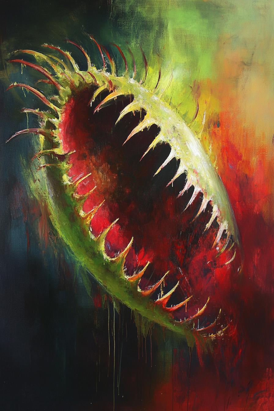 Fearless Flytrap Canvas