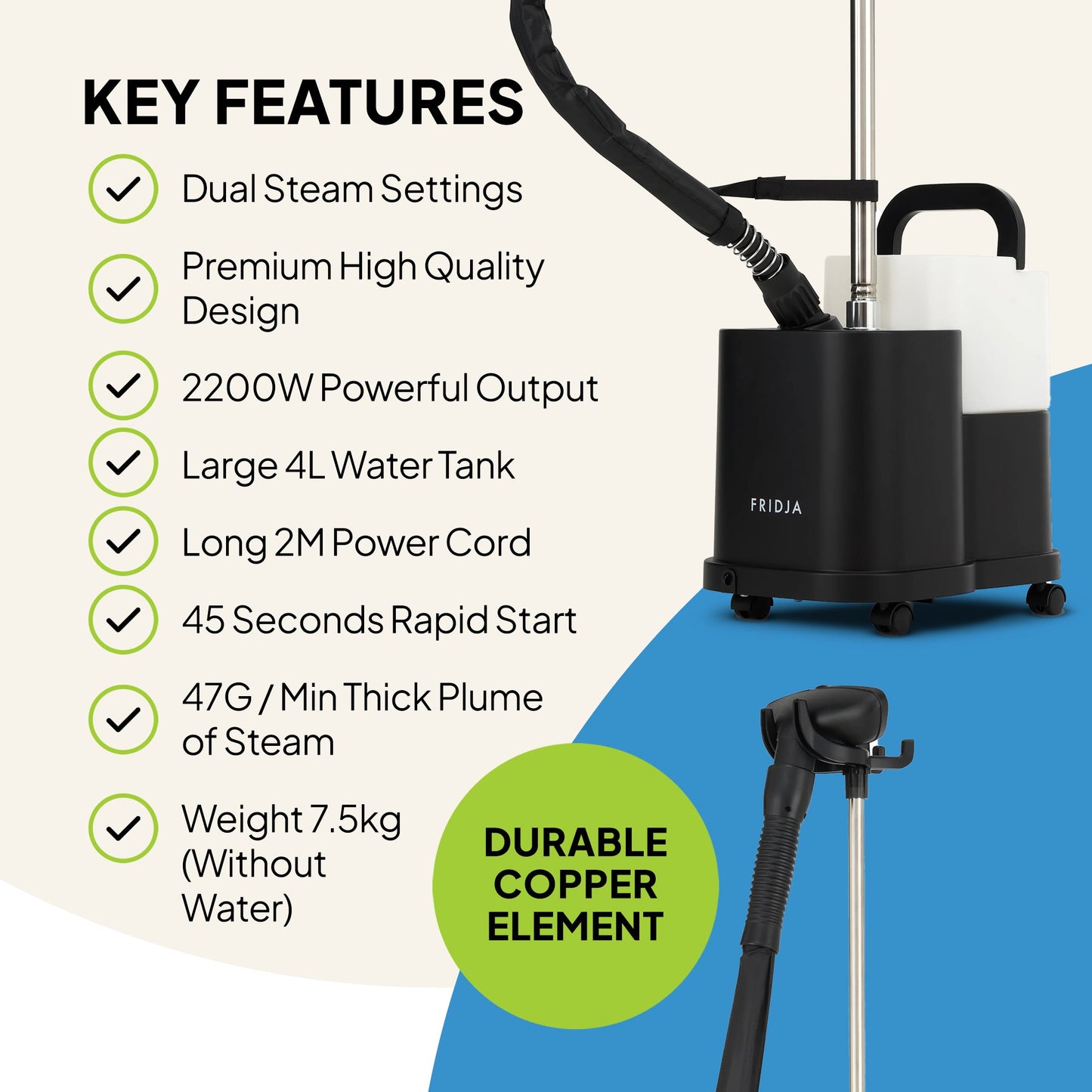 f1600 Commercial Clothes Steamer