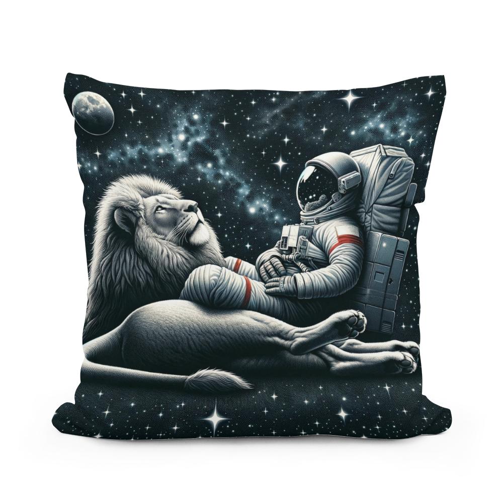 Stellar Safari Dreams Cotton Cushion