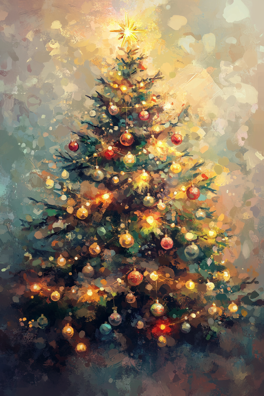 Festive Glow Canvas