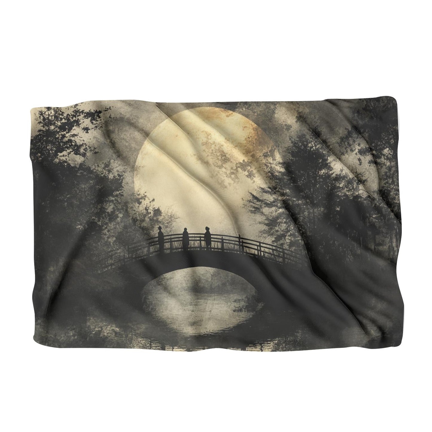 Moonlit Bridge Blanket