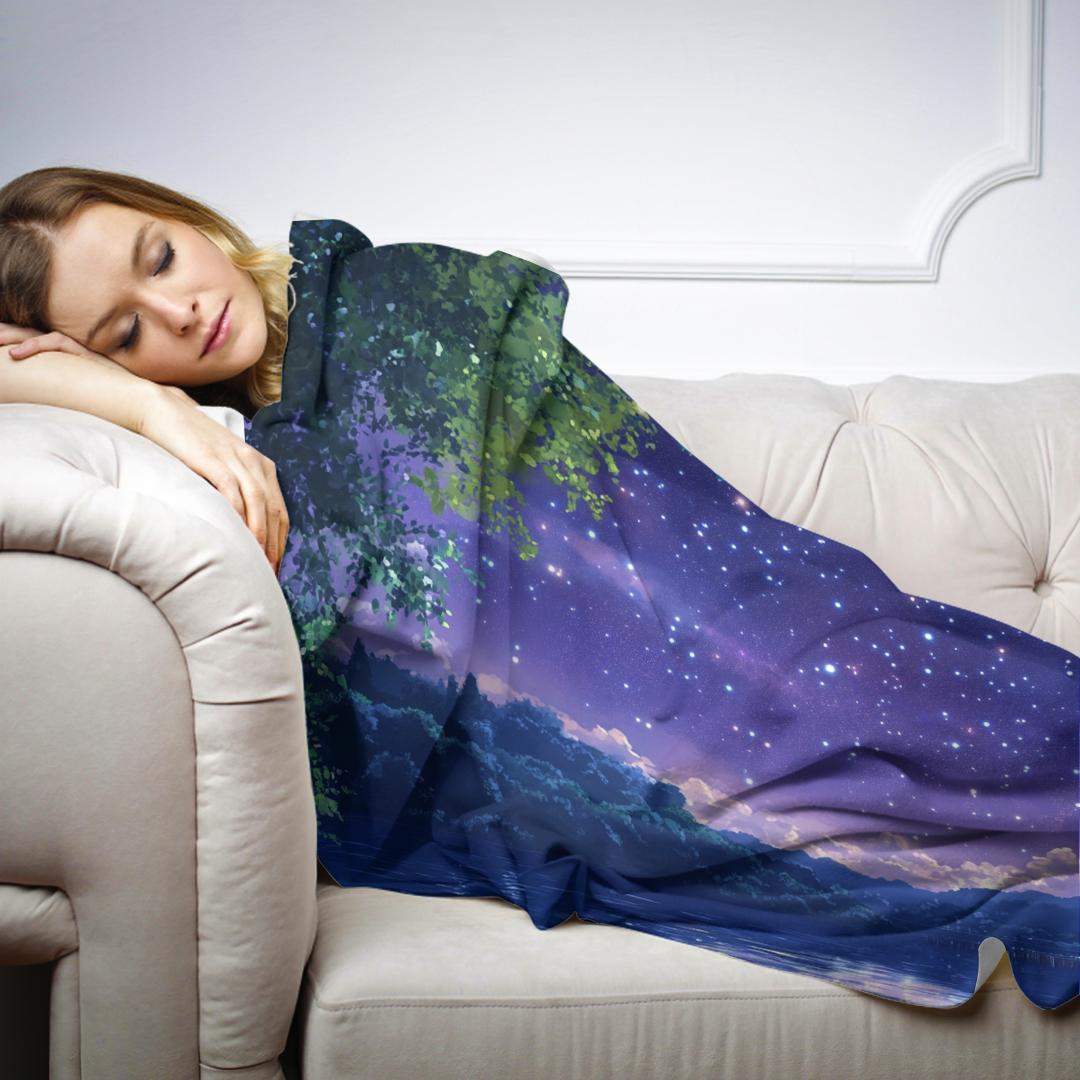 Starlit Serenity Blanket
