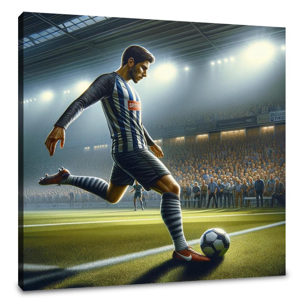 Stadium Showdown Canvas