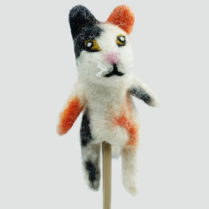 Fairtrade Felt Finger Puppets - Cats and Dogs