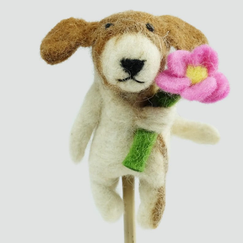 Fairtrade Felt Finger Puppets - Cats and Dogs