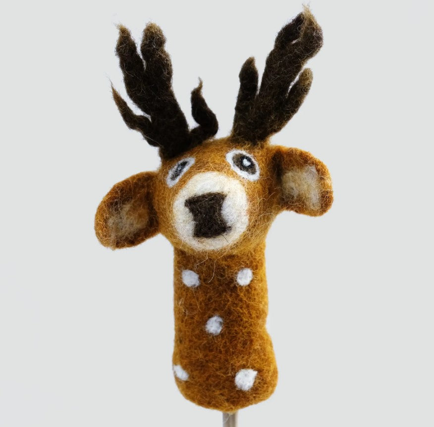 Fairtrade Felt Finger Puppets - Forest Friends