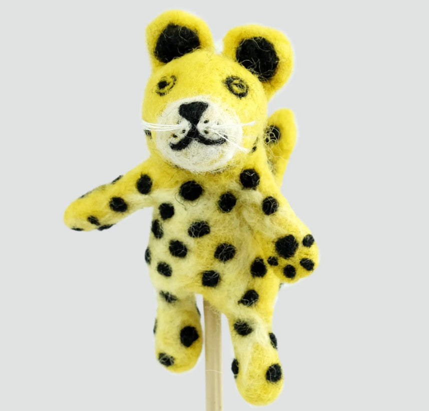 Fairtrade Felt Finger Puppets - Jungle Jamboree