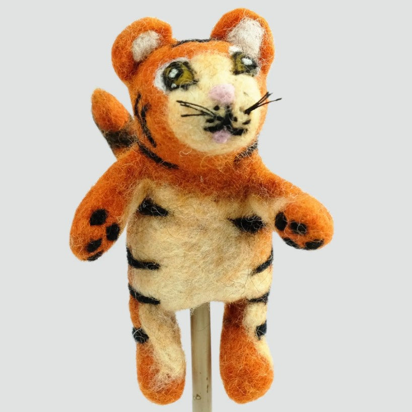 Fairtrade Felt Finger Puppets - Jungle Jamboree