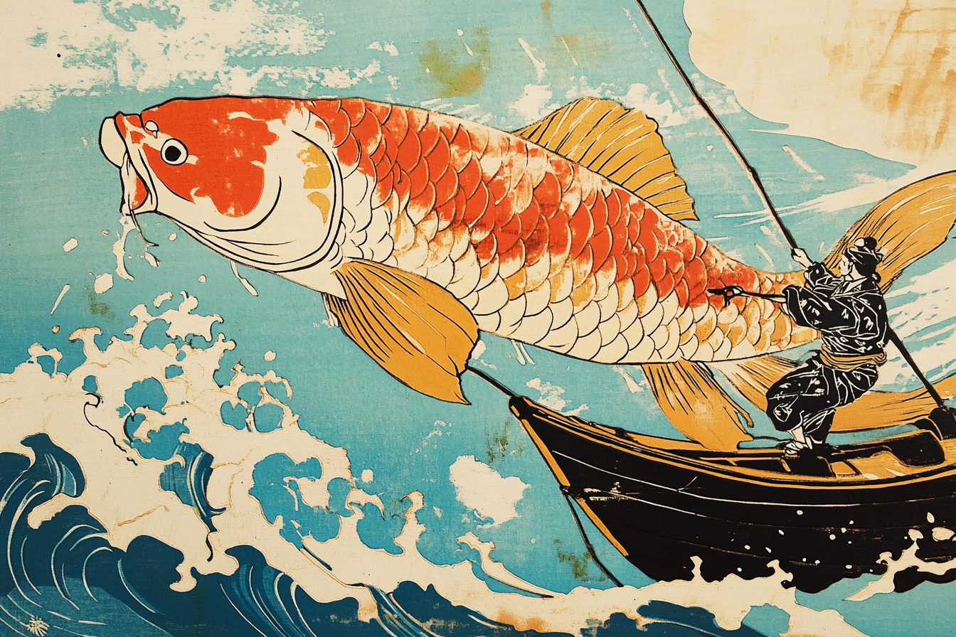 Fisherman's Epic Carp Canvas
