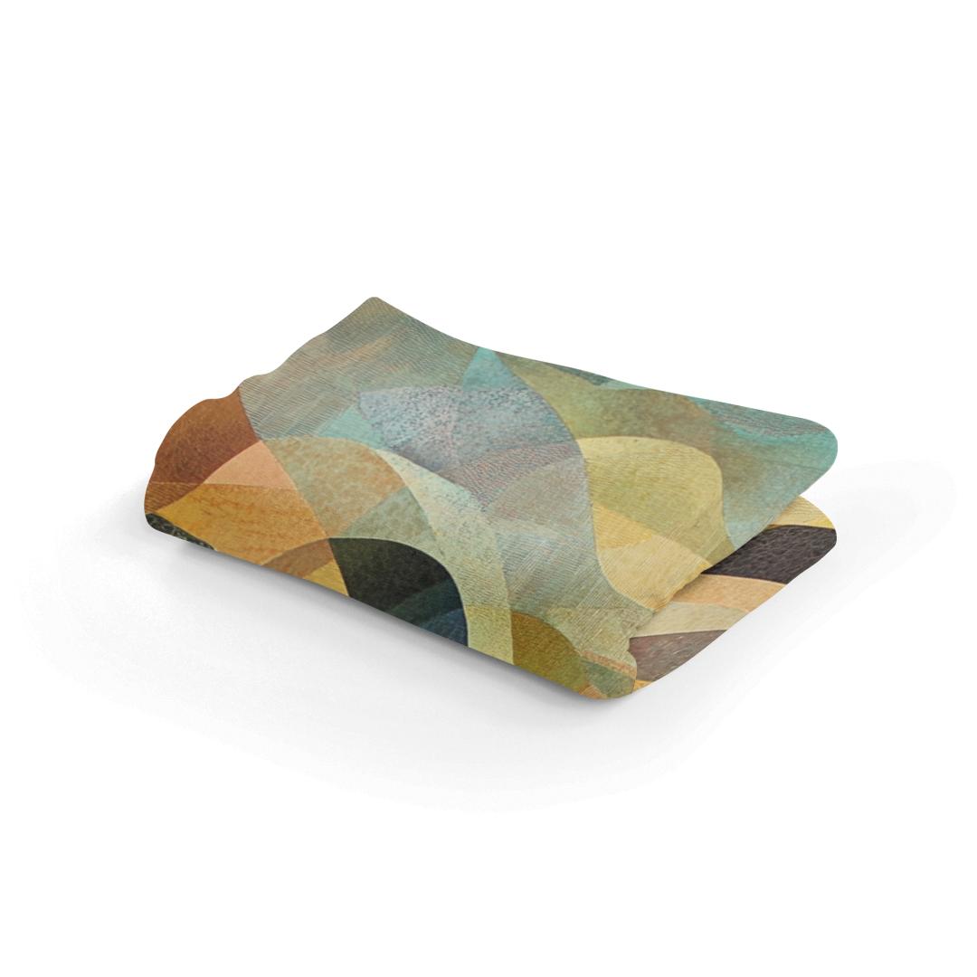 Chaotic Desert Sunrise Blanket