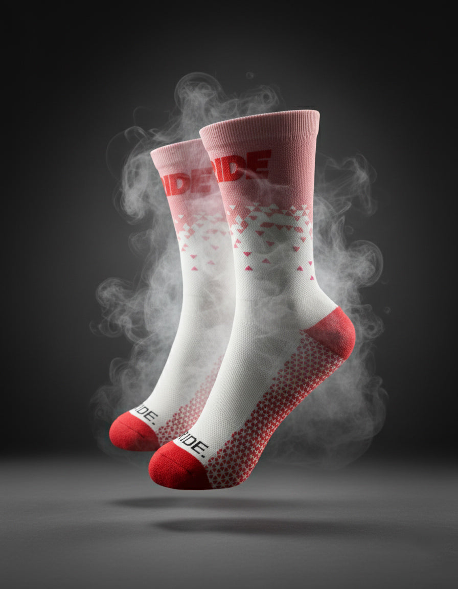 Performance Running Socks - Flash Pink