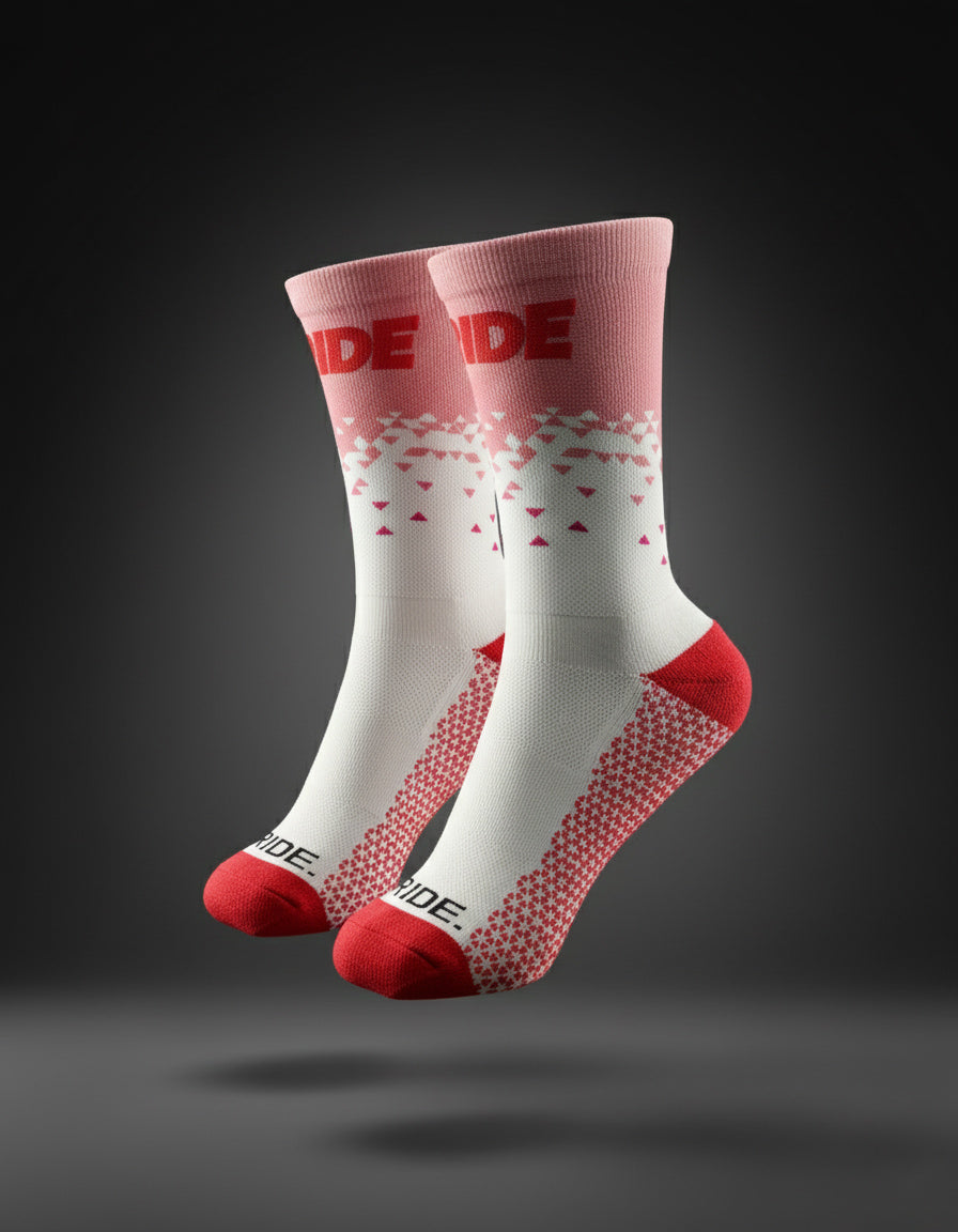 Performance Running Socks - Flash Pink