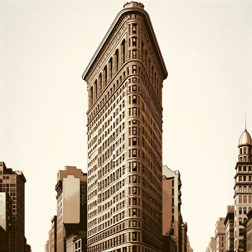Flatiron Facade Canvas