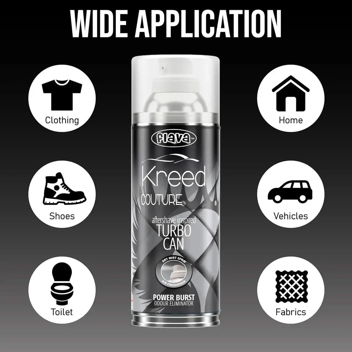 Flava Couture Turbo Can Spray - Kreed