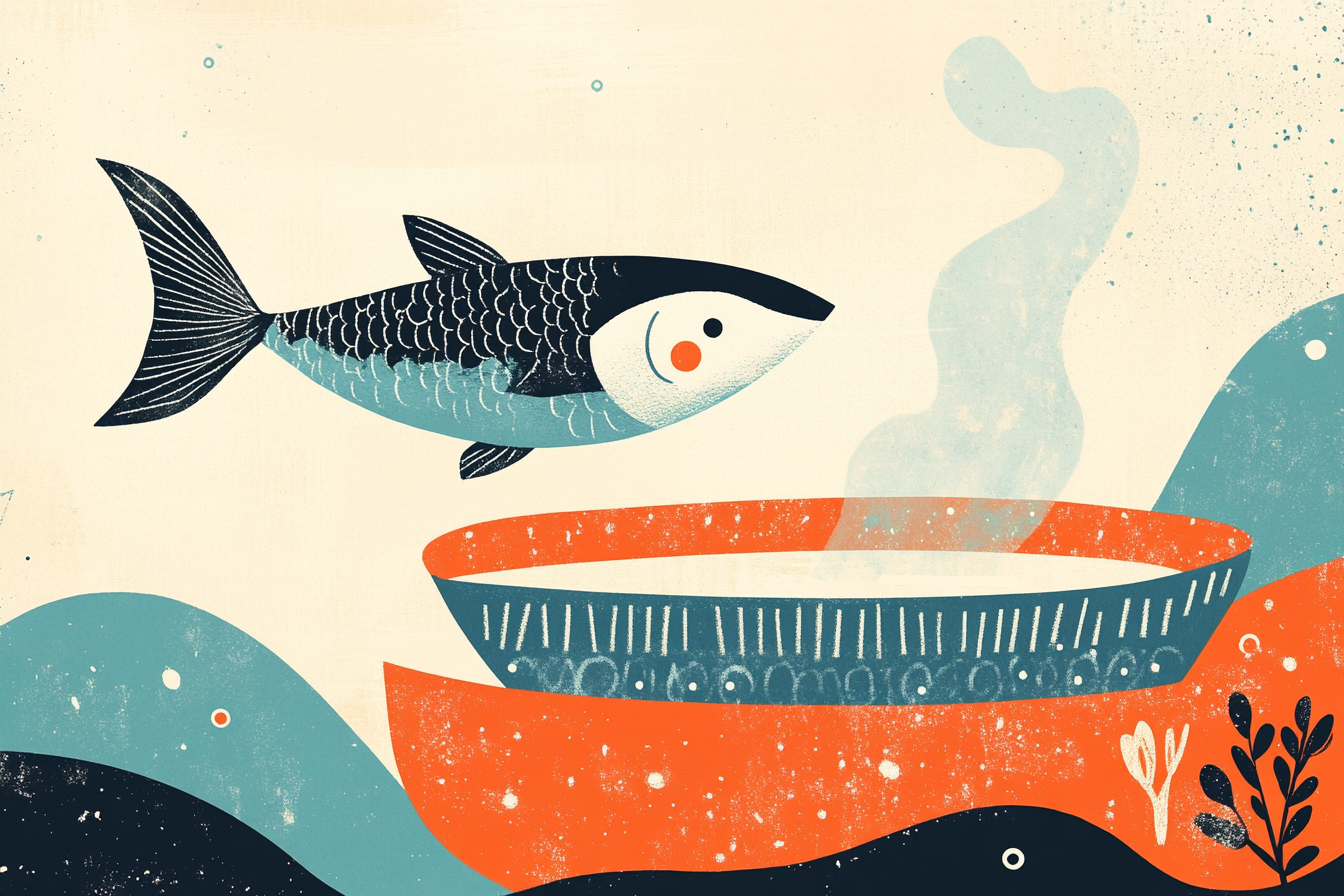 Floating Fish Soup Blanket