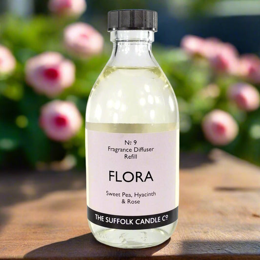 FLORA - Sweet Pea, Hyacinth and Rose - Diffuser oil refill - 250ml