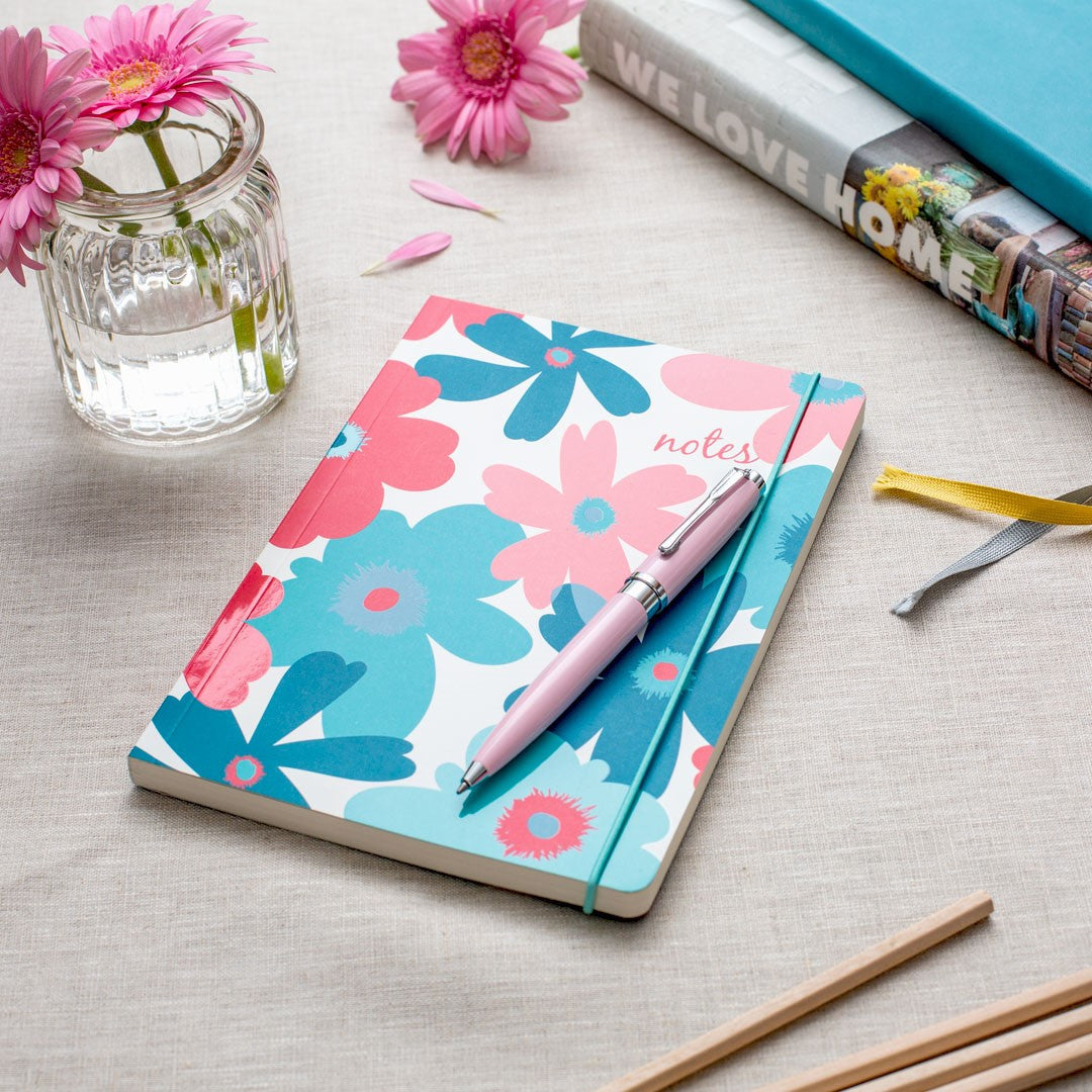 Matilda Myres | A5 Ruled Notebook | Floral