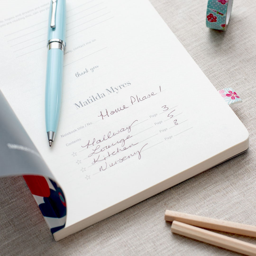 Matilda Myres | A5 Ruled Notebook | Floral