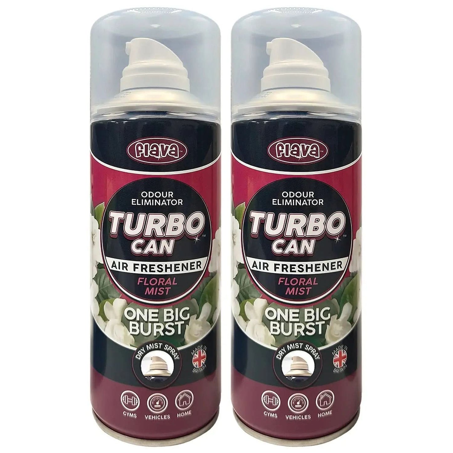 Flava Turbo Can Spray - Floral Mist