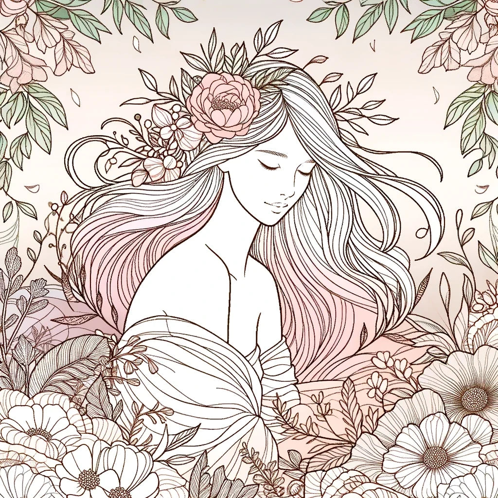 Floral Serenity Canvas