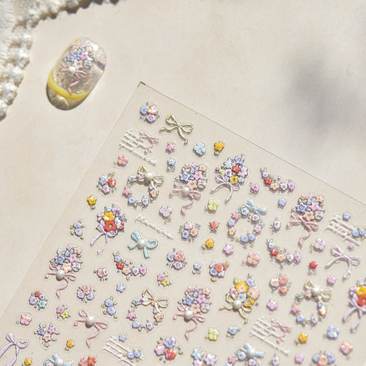 Hello Claws | Blossom And Pearl Nail Deco Sticker