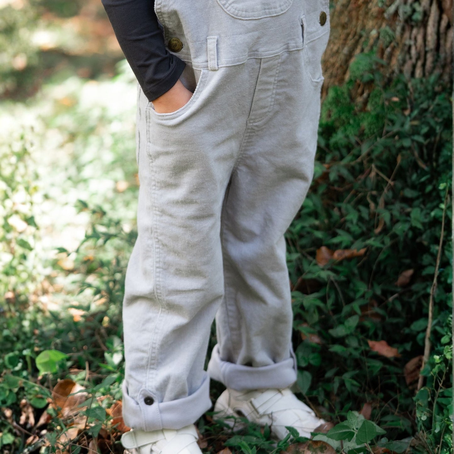 Fog Corduroy Dungarees